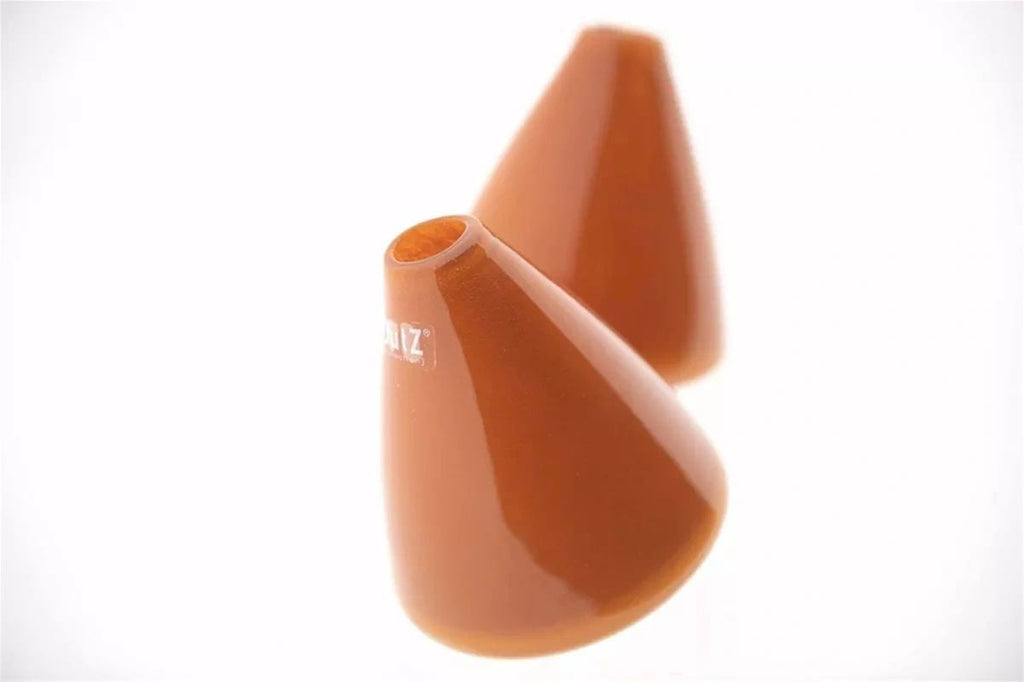 TUMBLING VASE - H12 D10 cm - WARM ORANGE