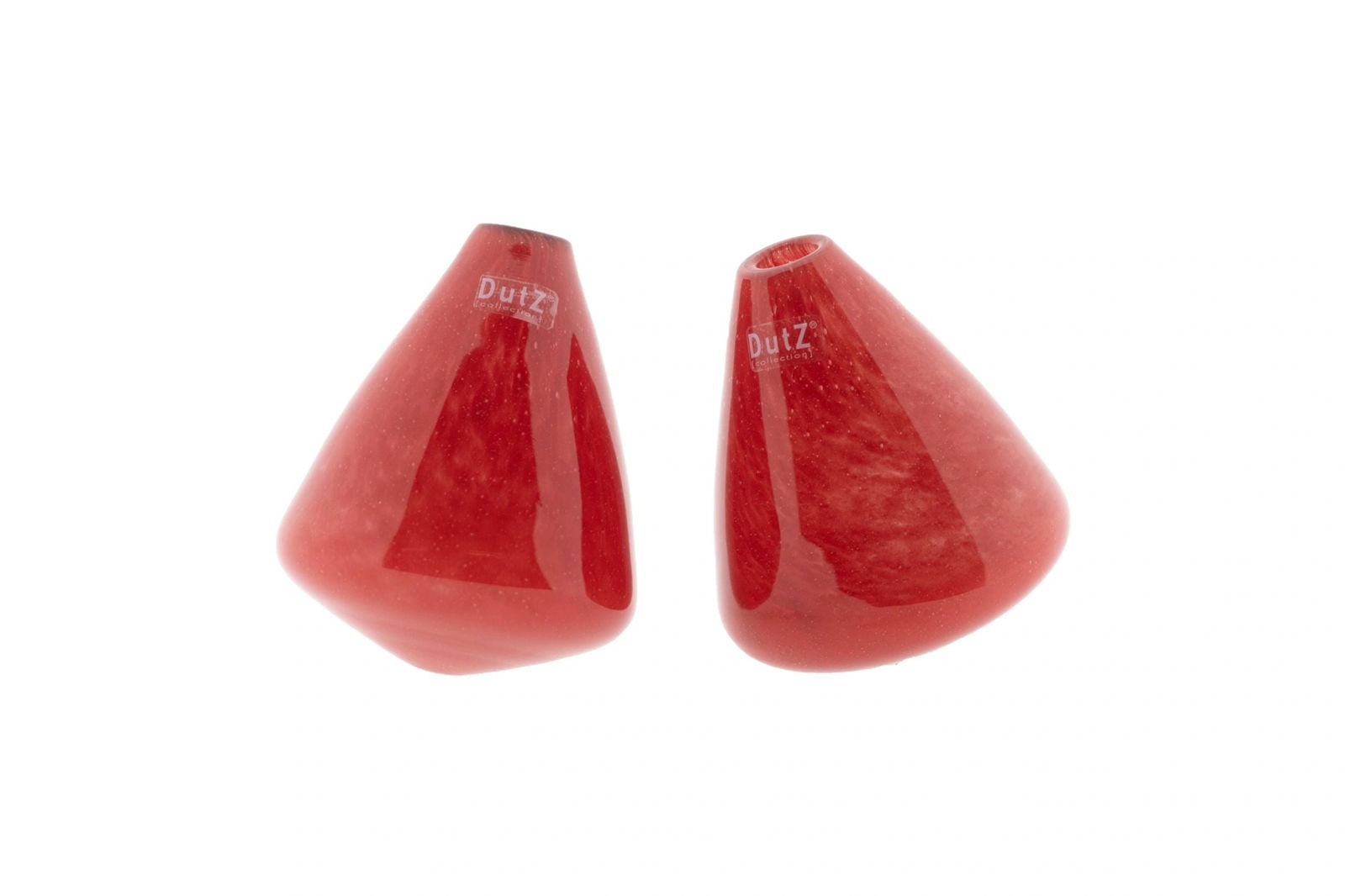 TUMBLING VASE - H12 D10 cm - RED