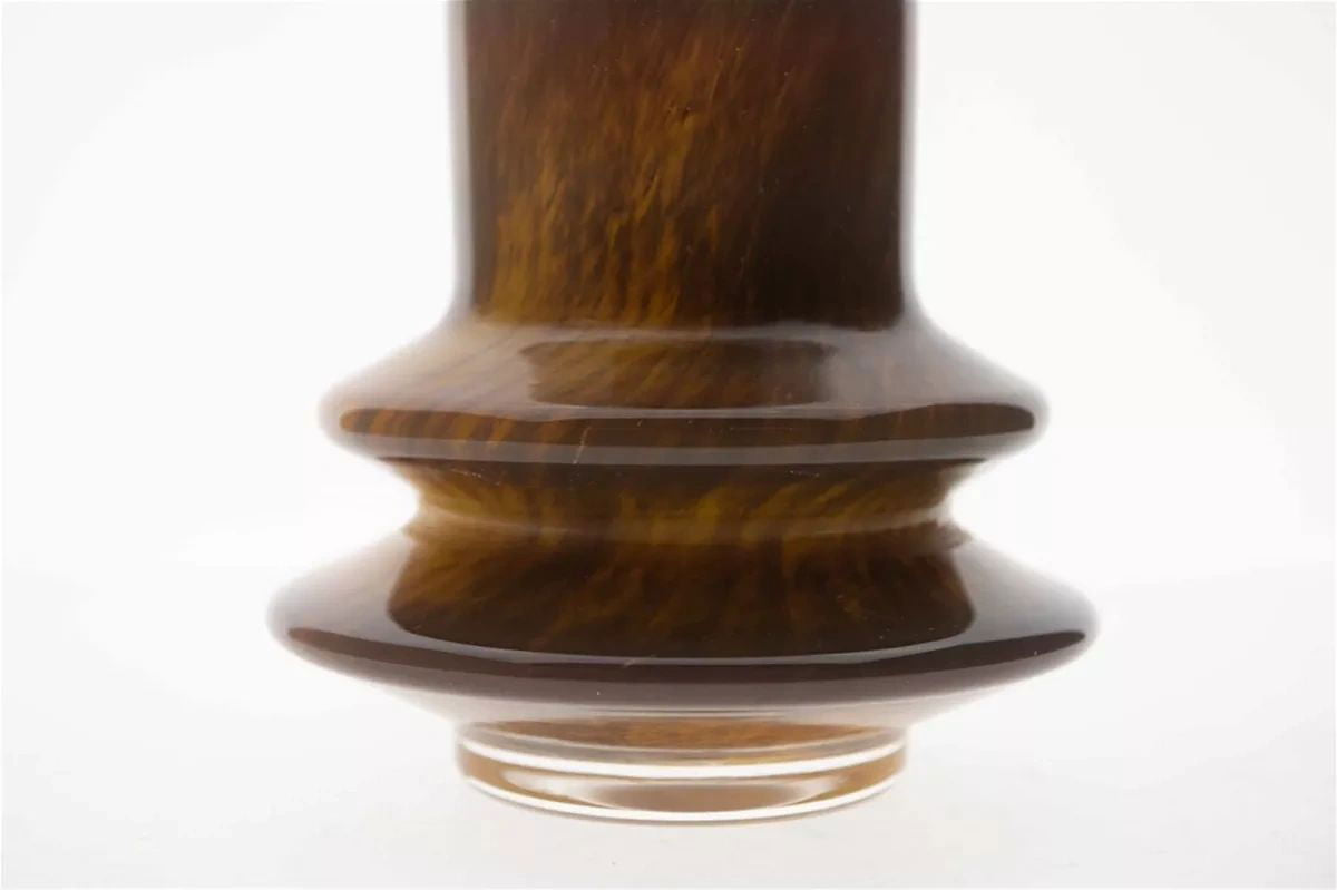 VASE RINGO- H18 D16 cm - MOCCA