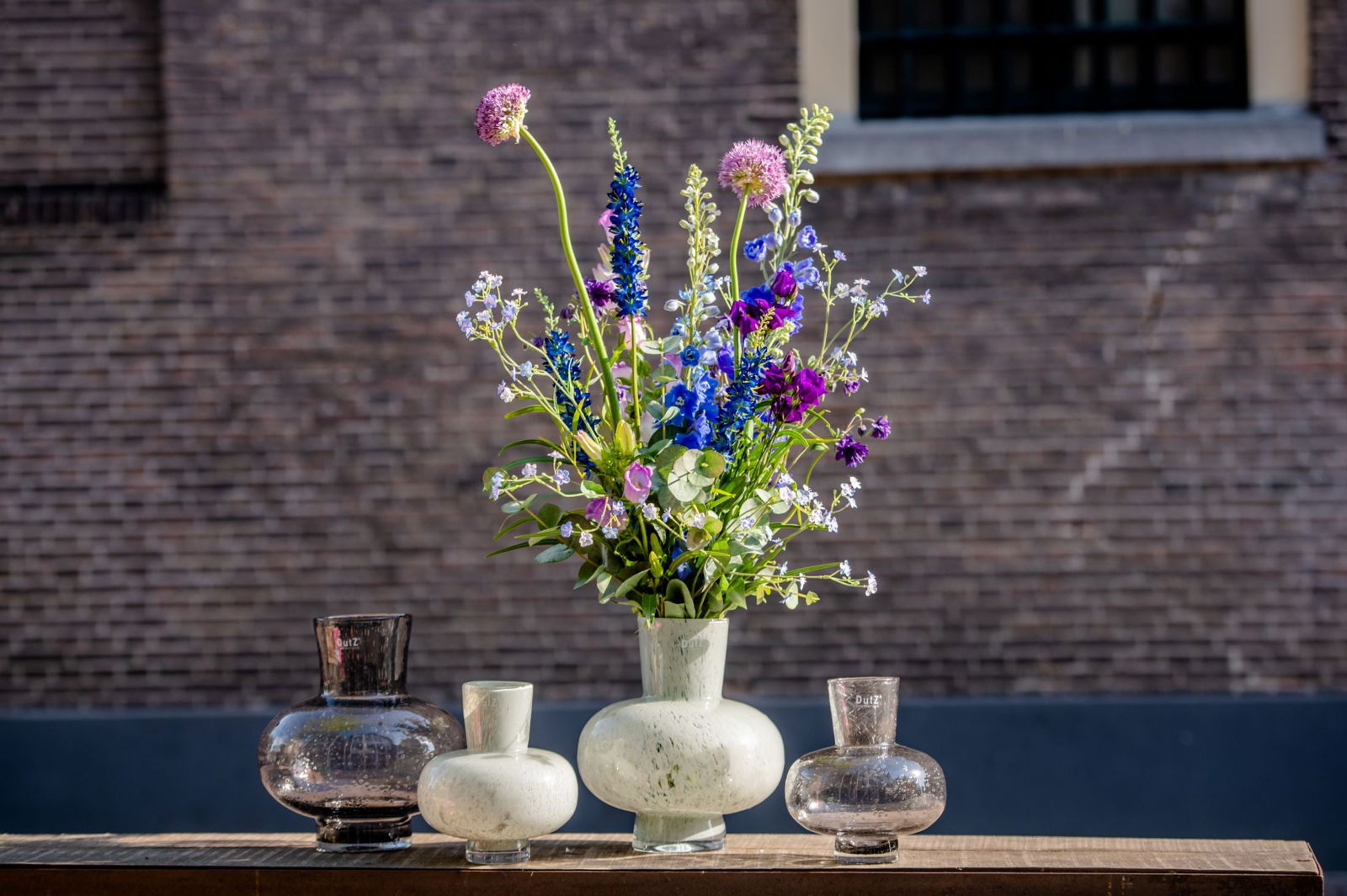 Vase MODEST - GREY BUBBLES by DutZ