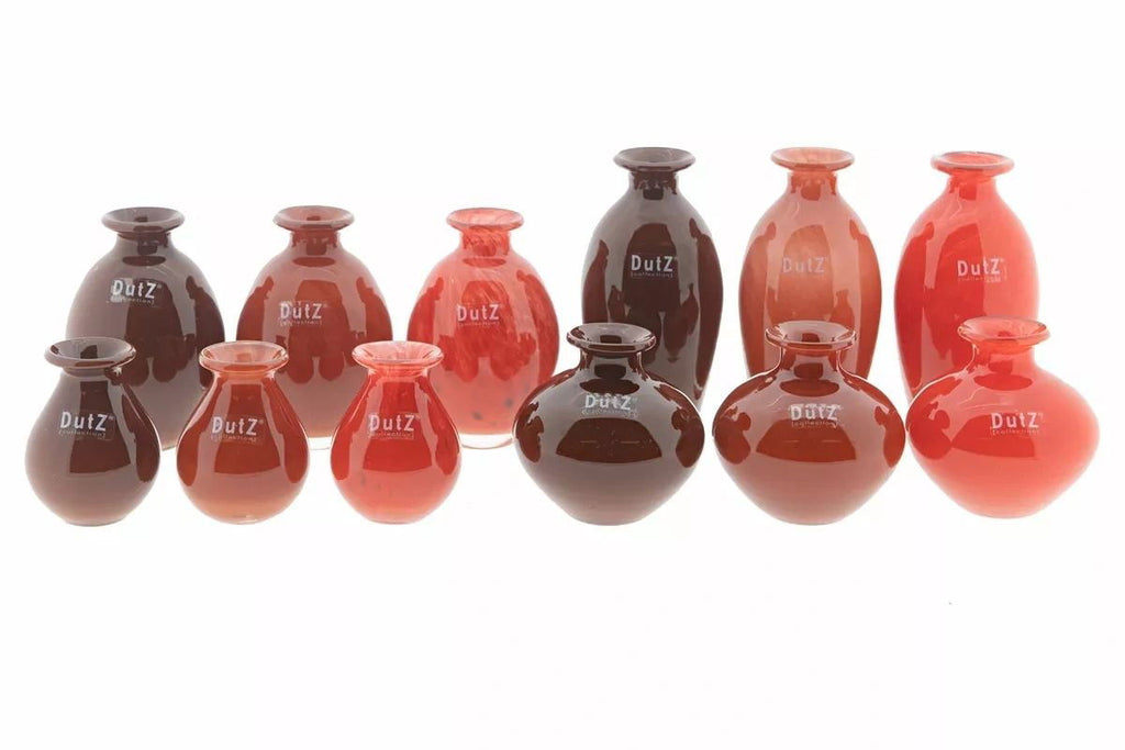 NADIEL RED TINTS BUDVASE SET