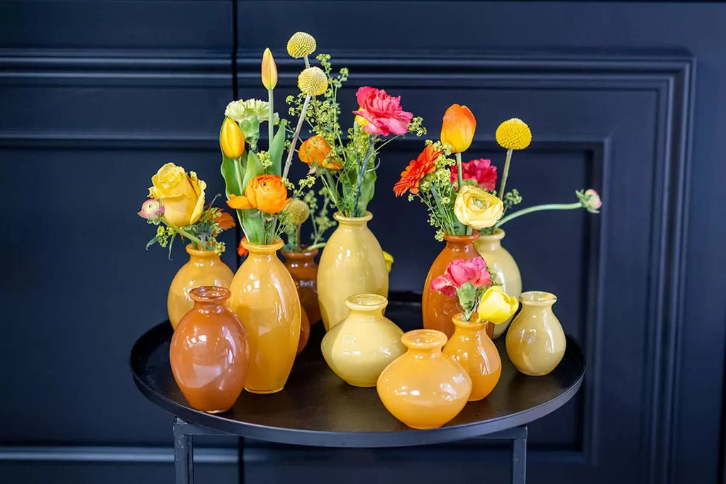 NADIEL YELLOW ORANGE Budvase Set