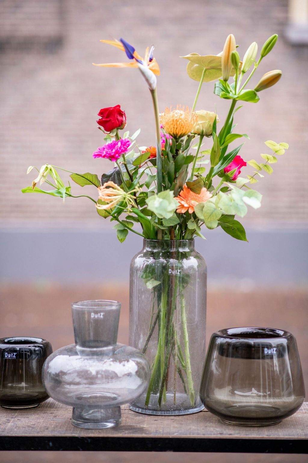 Vase MODEST - GREY BUBBLES by DutZ