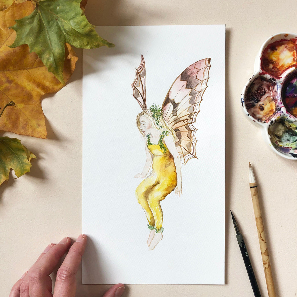 Clematis Fairy Fine Art Print