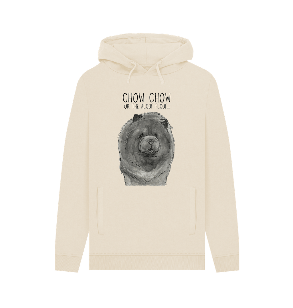 Blue Chow Chow Men's Hoodie – Featuring The Aloof Floof Design!