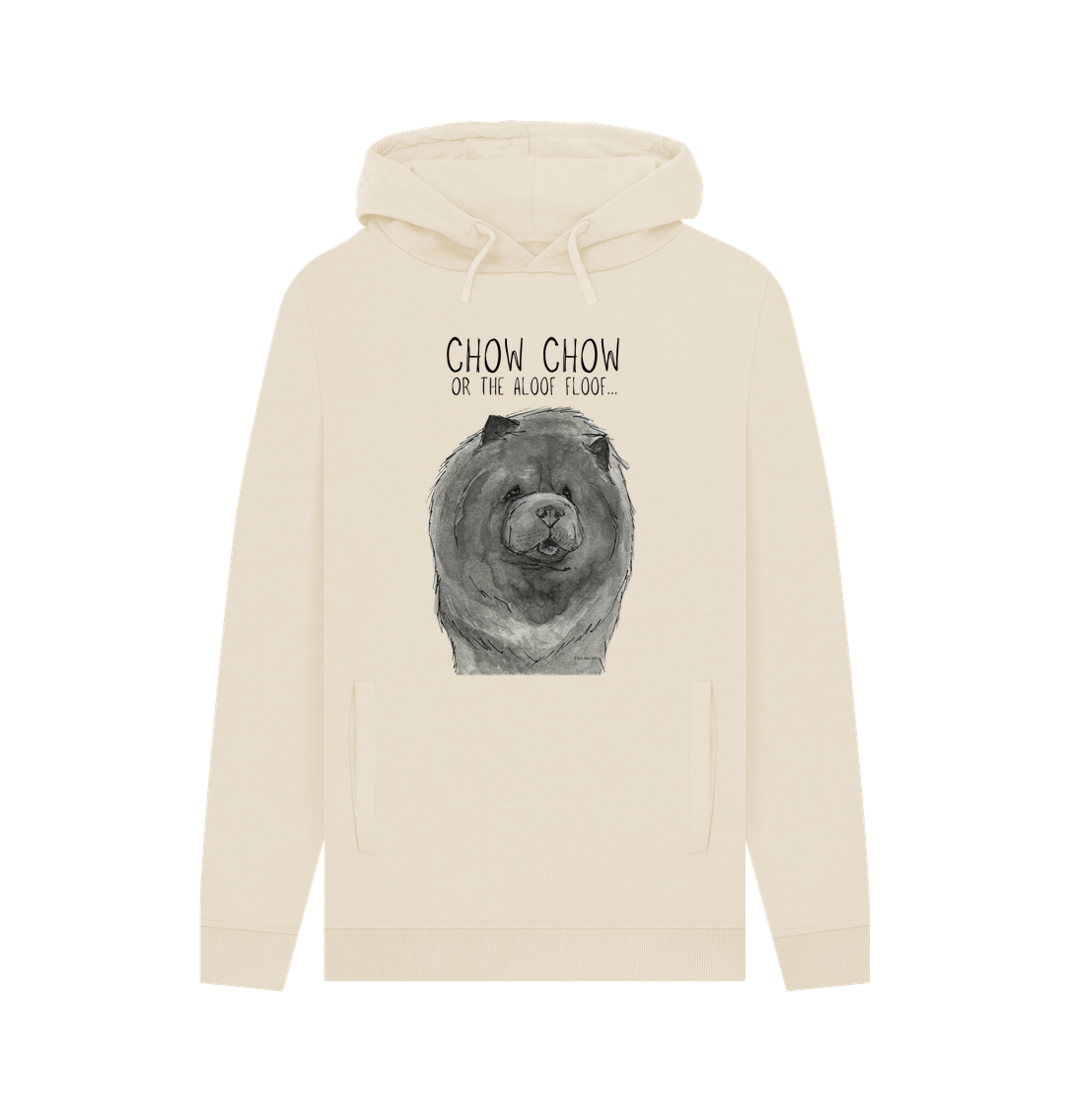 Blue Chow Chow Men's Hoodie – Featuring The Aloof Floof Design!