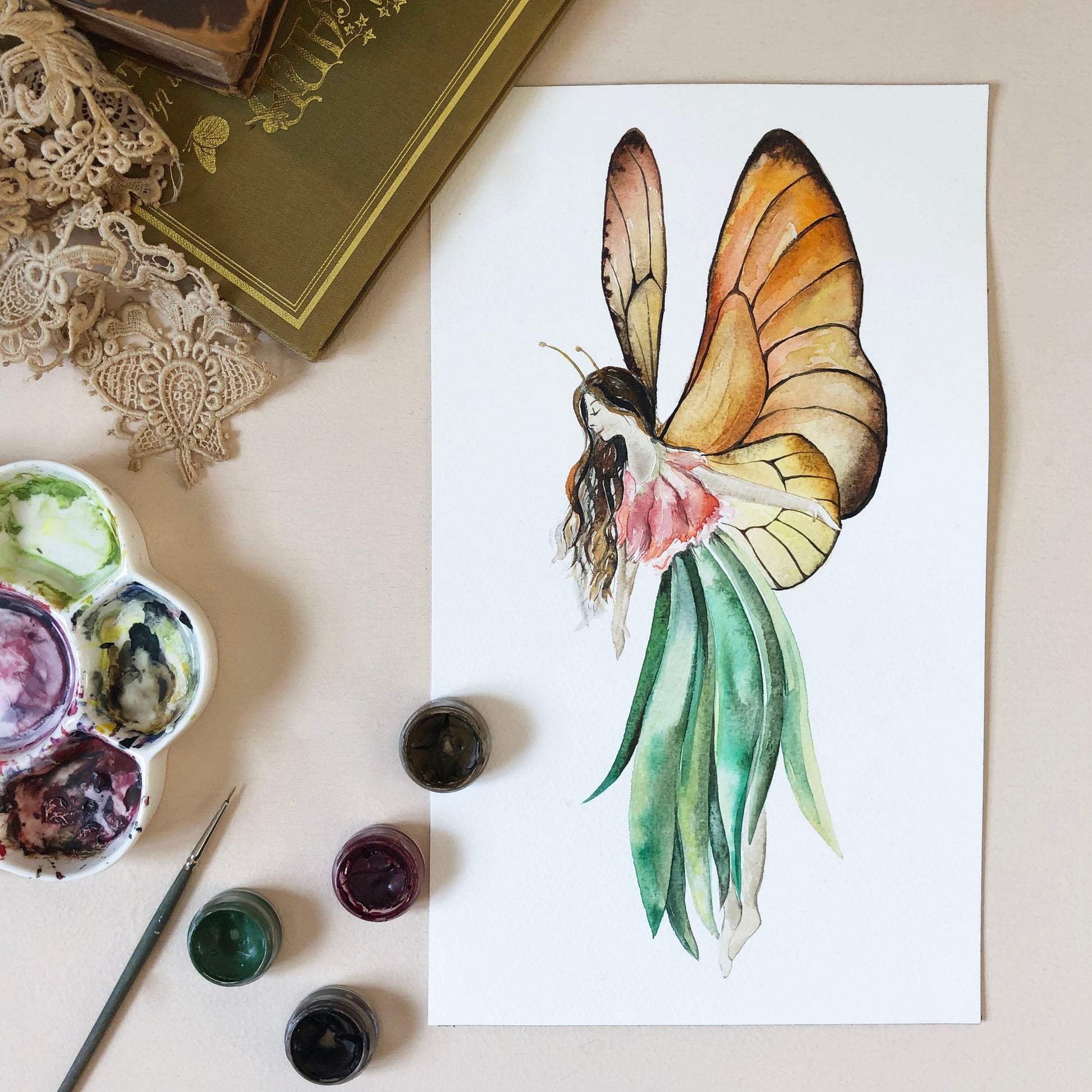 Fairy Garden Children's Wallpaper