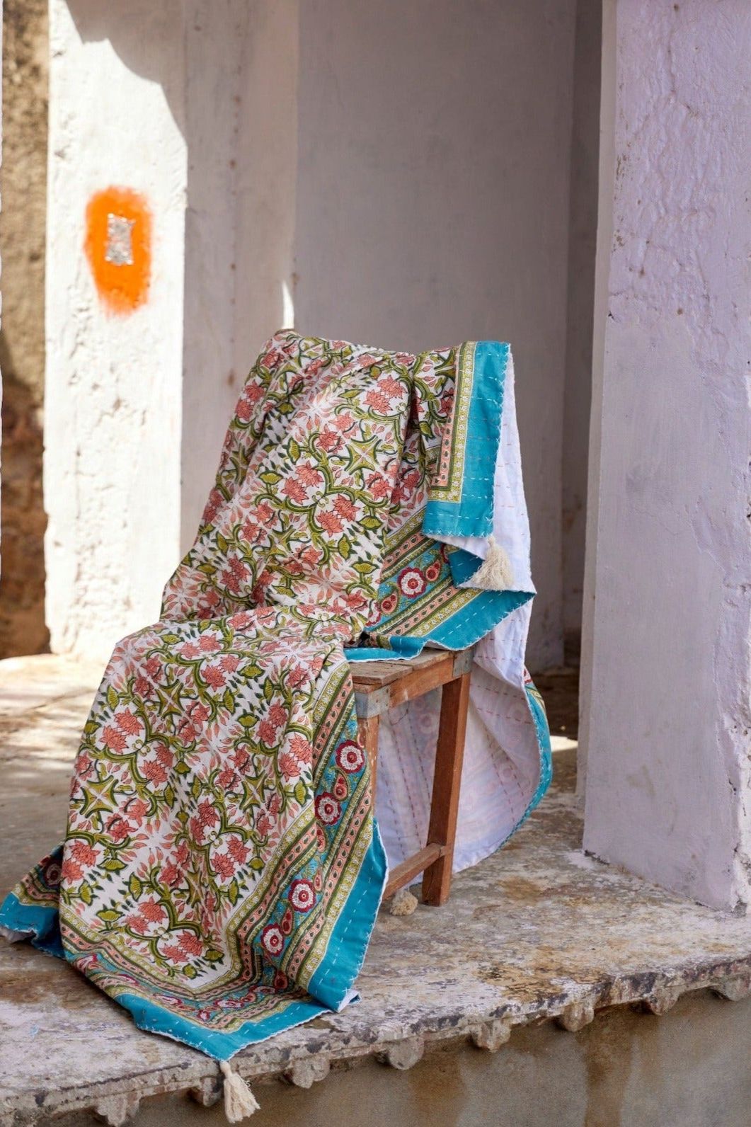 Topanga Throw in White