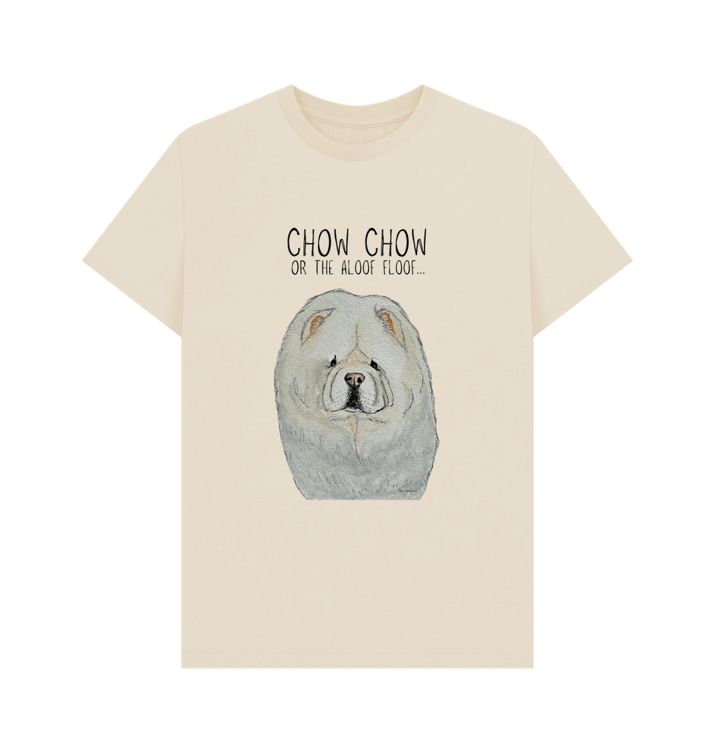 Cream Chow Chow Men's T-Shirt – Flaunt the Aloof Floof in Style
