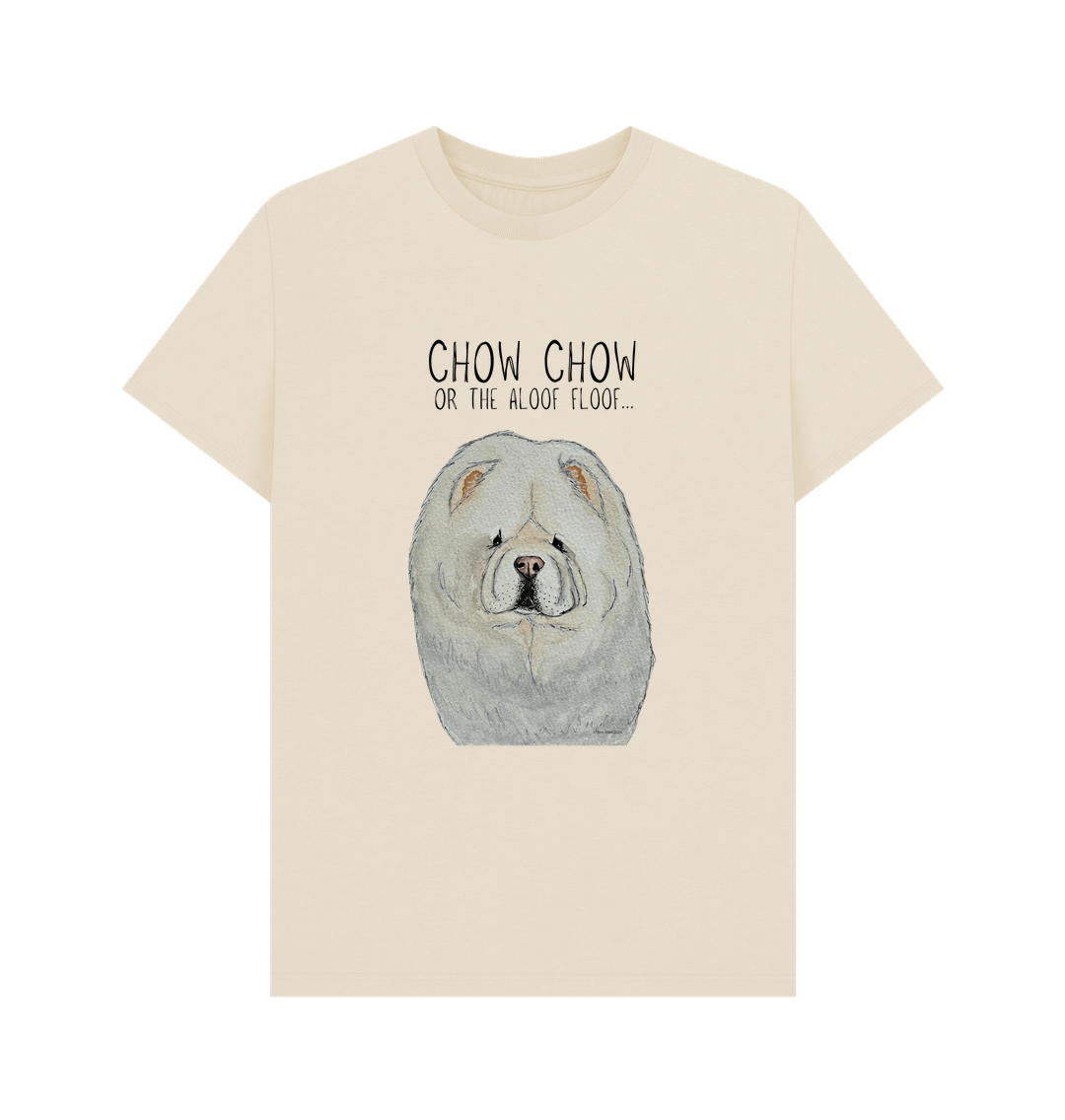 Cream Chow Chow Men's T-Shirt – Flaunt the Aloof Floof in Style