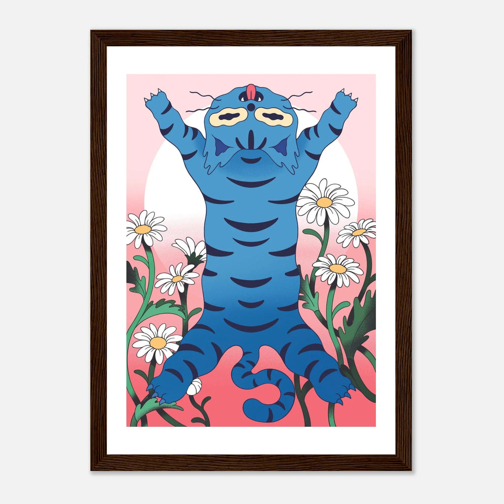 Cat's Whole Life Framed Print