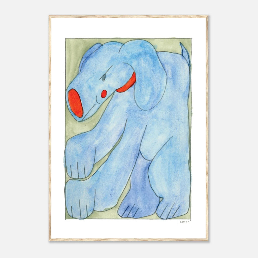 Boog 2 Mischief Framed Print by Hayley Deti