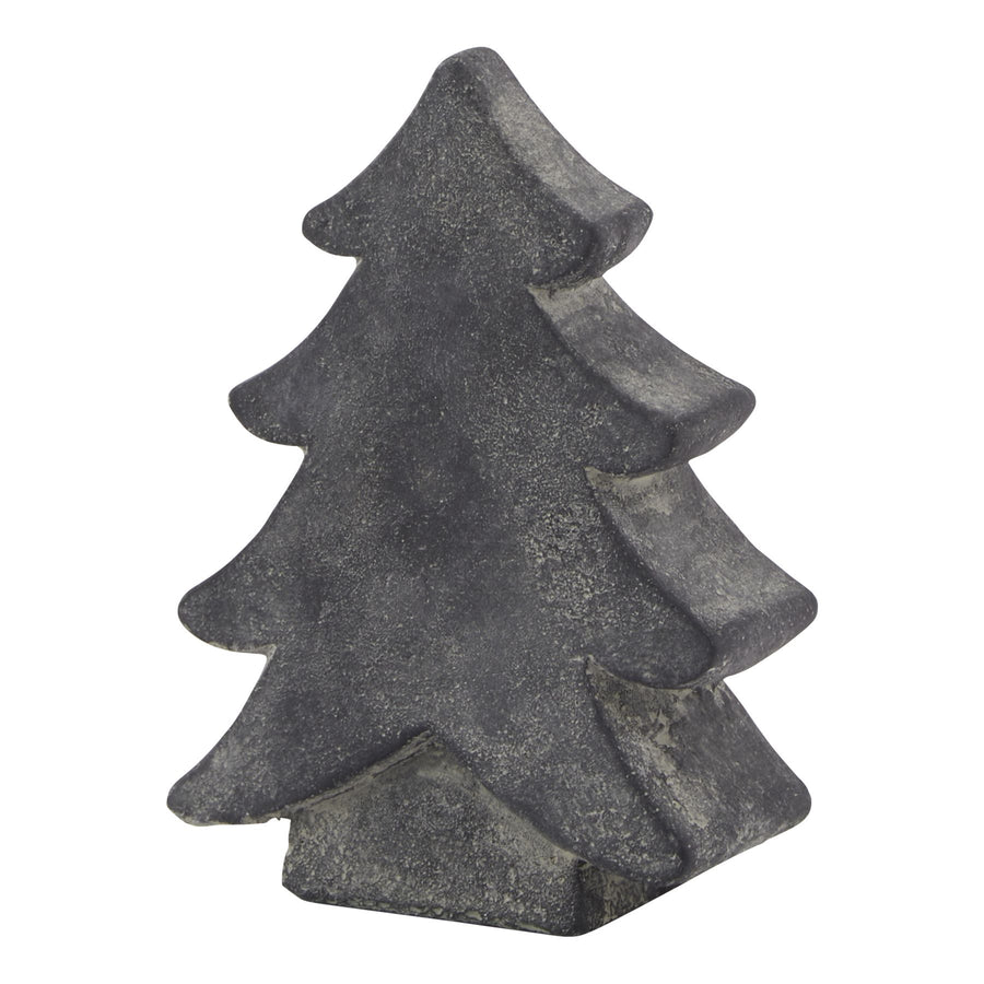 Embrace the Serenity of Contemporary Winter Decor with a Petite Grey Ceramic Decorative Tree - Ideal for Year-Round Merchandising by Hill Interiors at www.brixbailey.com