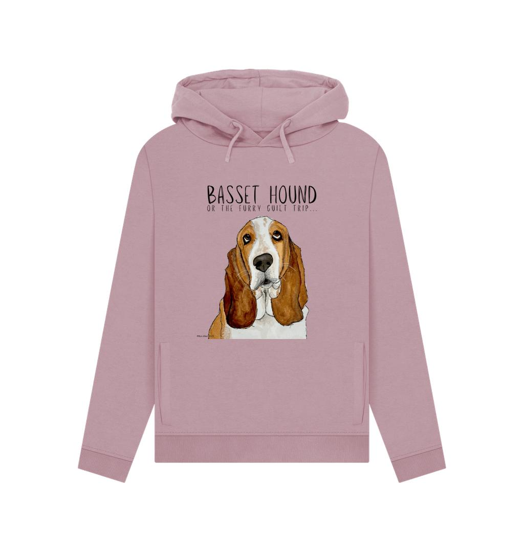 Basset Hound Women’s Hoodie: Embrace the Cozy Guilt Trip