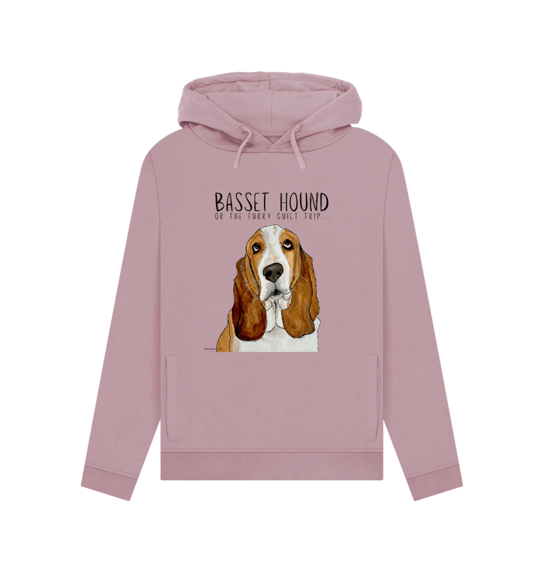 Basset Hound Women’s Hoodie: Embrace the Cozy Guilt Trip
