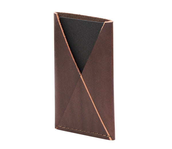 Slim Handmade Card Holder – Holds 5 Cards, Minimalist Design by RR at brixbailey.com