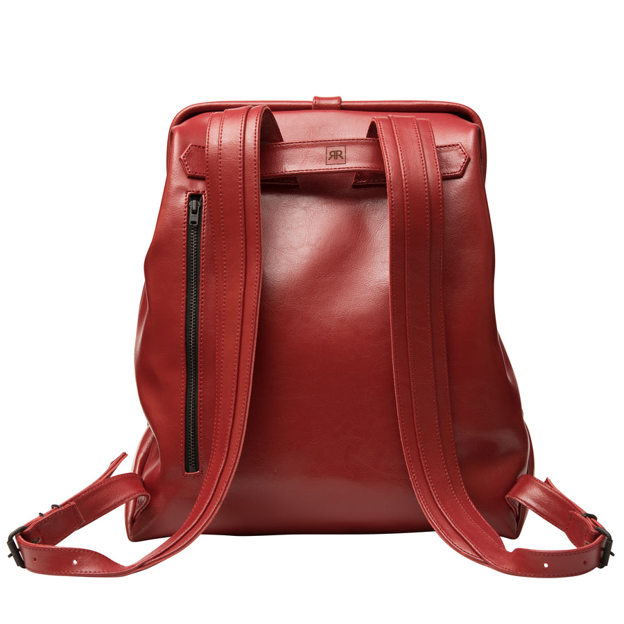 Vintage-Inspired Leather Backpack for Modern Urban Style by RR at brixbailey.com