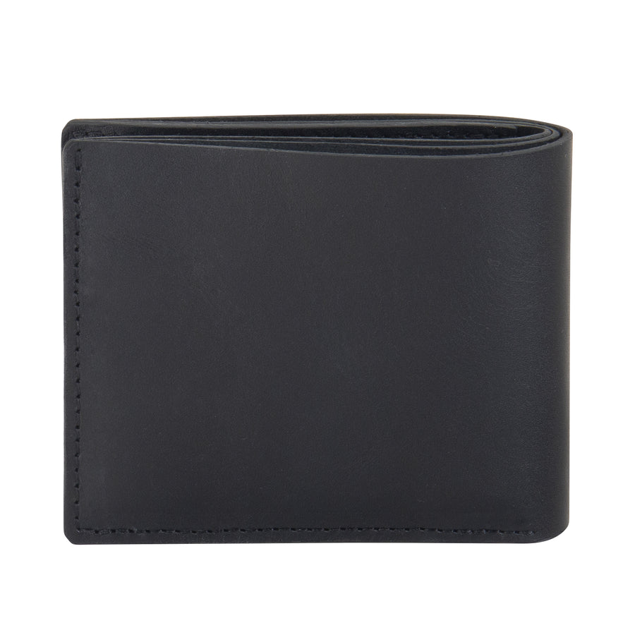 Classic Leather Billfold Wallet with Coin Pocket – Stylish & Practical by RR at brixbailey.com