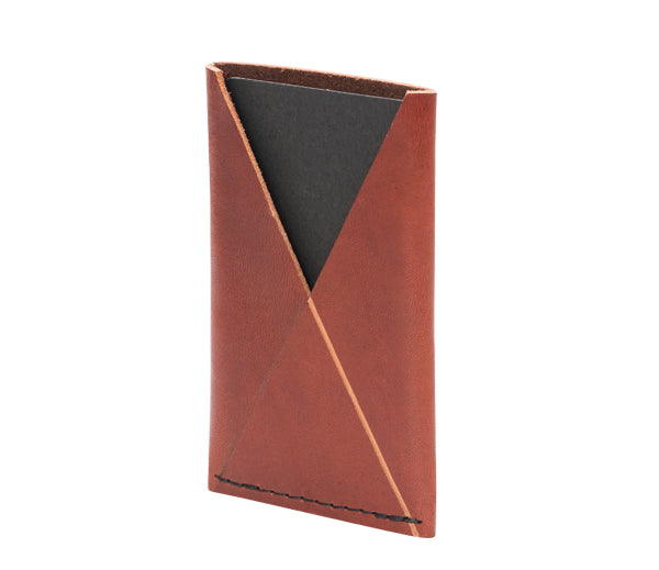 Sleek Handmade Slim Card Holder – Holds 5 Cards by RR at brixbailey.com