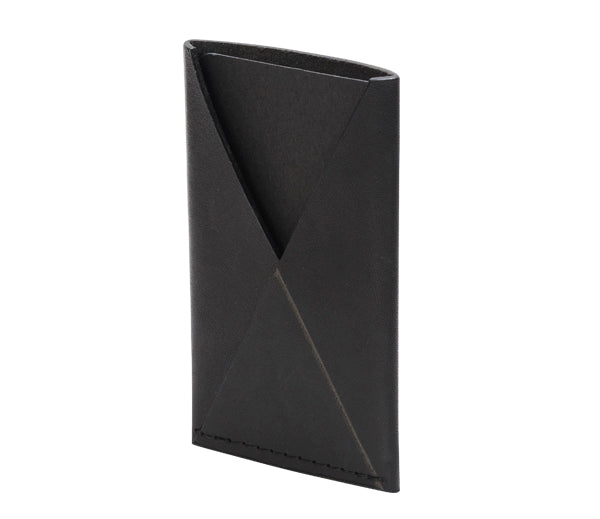 Sleek Minimalist Card Holder – Holds 5 Cards Handmade in Latvia by RR at brixbailey.com