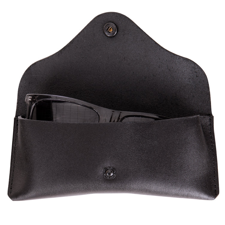 Genuine Leather Glasses Case – Fits All Standard Sizes by RR at brixbailey.com