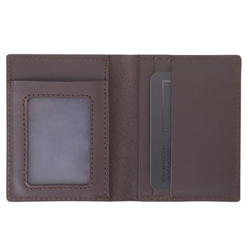 Genuine Leather Billfold Wallet with ID Window – Handmade by RR at brixbailey.com