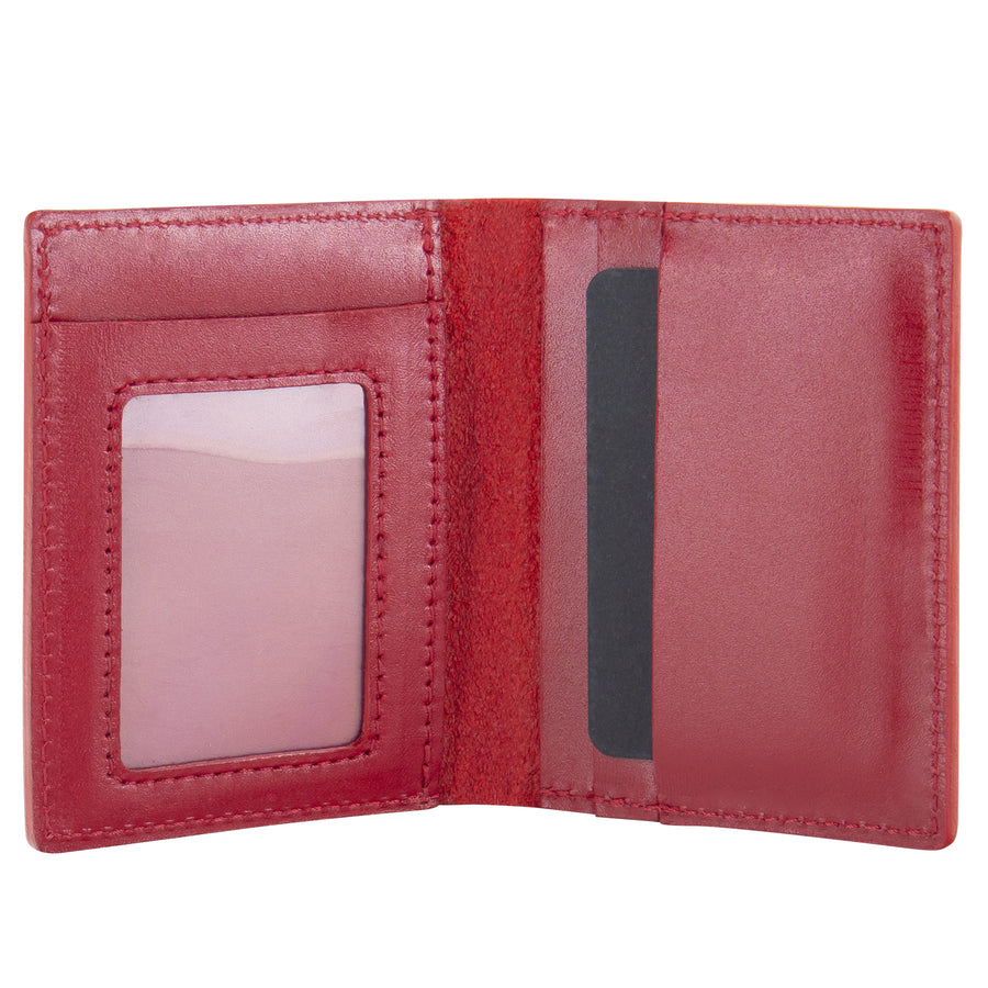 Classic Genuine Leather Billfold Wallet with ID Window by RR at brixbailey.com