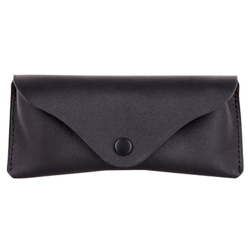 Genuine Leather Glasses Case – Fits All Standard Sizes by RR at brixbailey.com