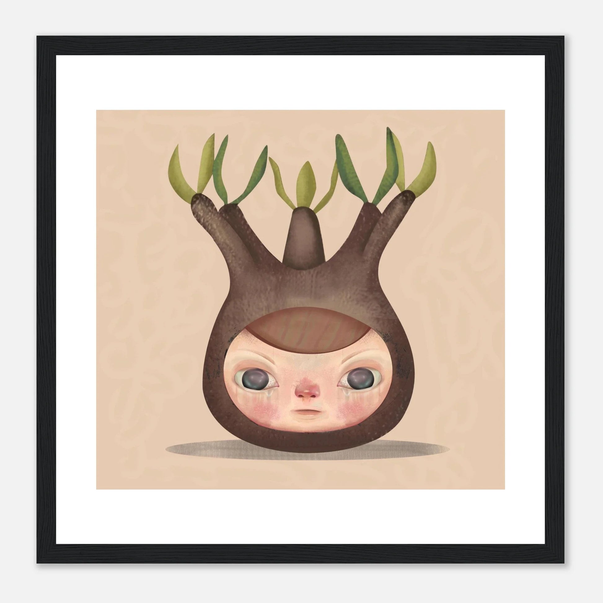 The Stolen Ninety Year Old Head Framed Print