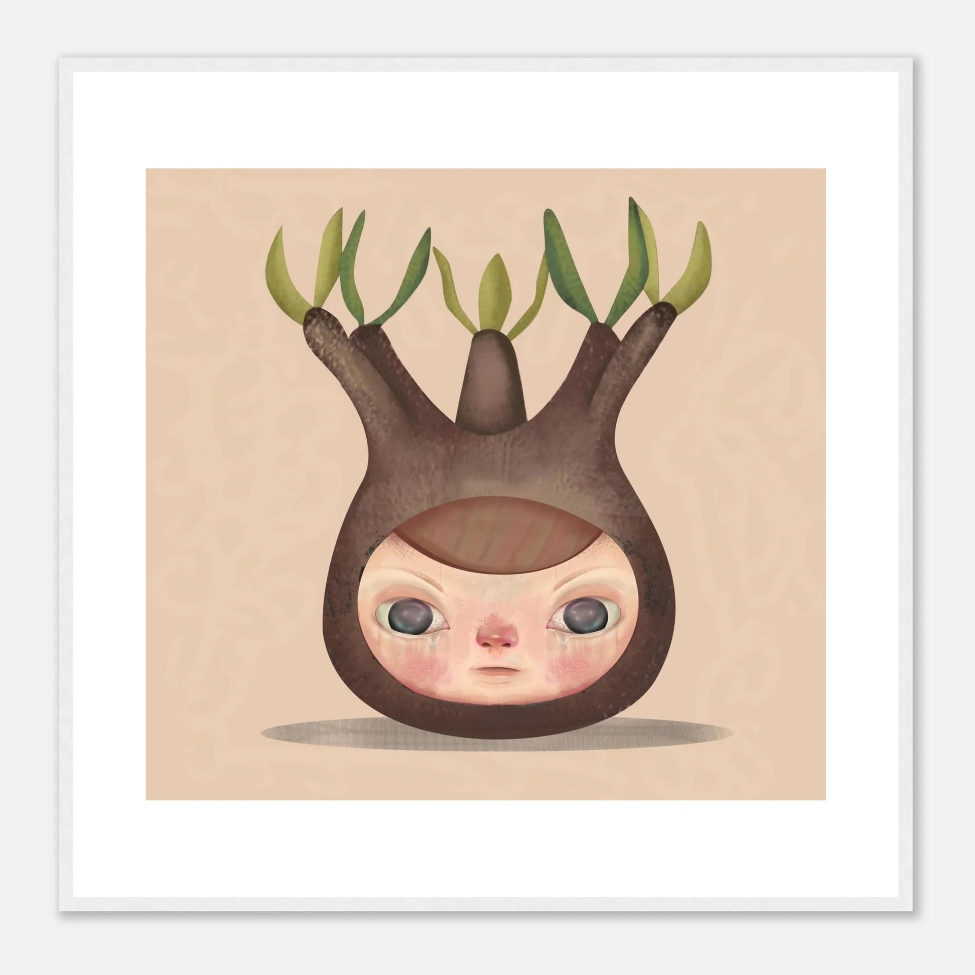 The Stolen Ninety Year Old Head Framed Print