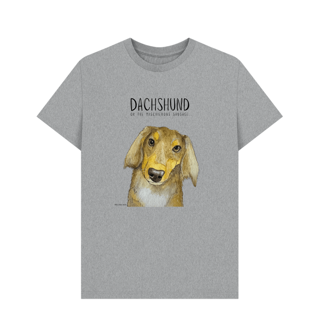 Long Haired Dachshund Tee – Mischievous Hot Dog Energy!