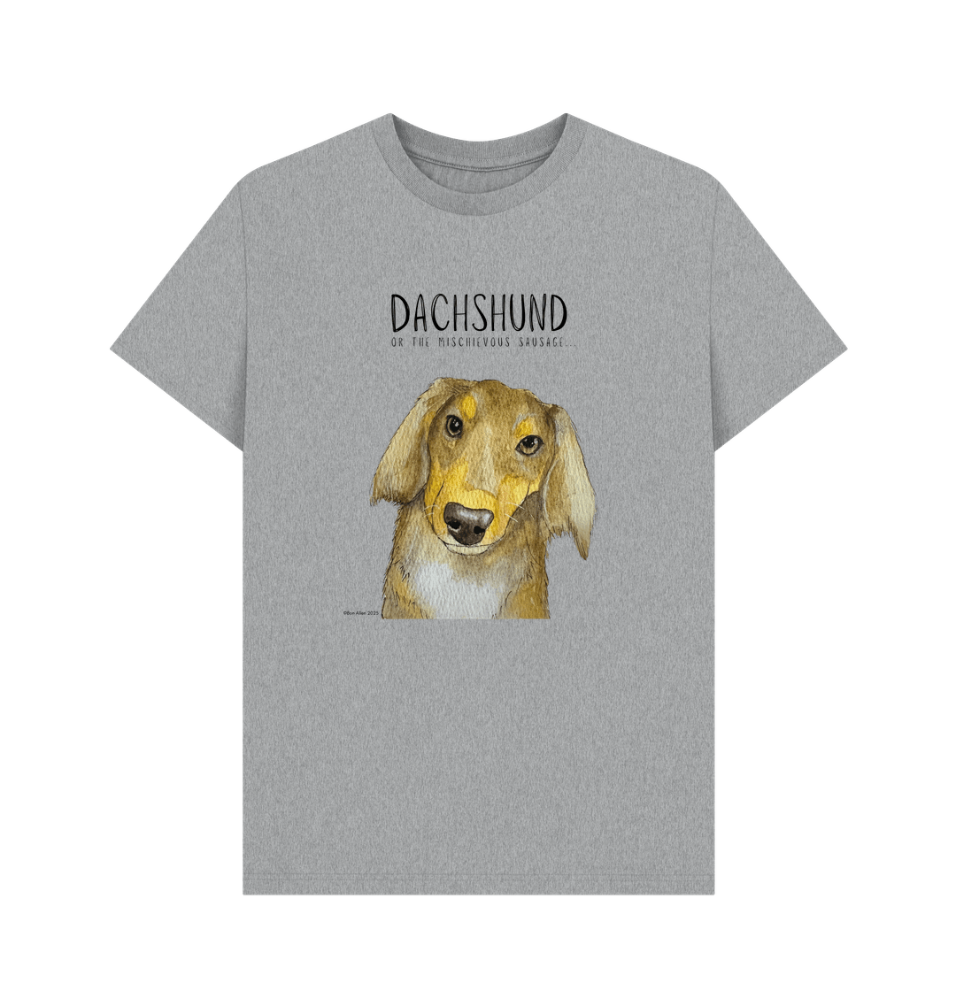 Long Haired Dachshund Tee – Mischievous Hot Dog Energy!