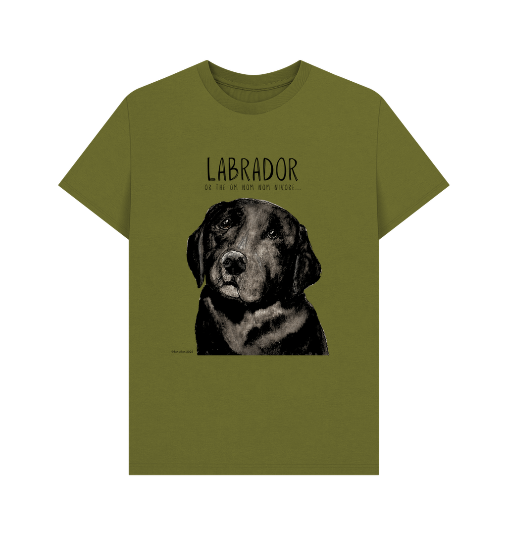 Snack Goals & Tail Wags: The Black Labrador Men’s Tee