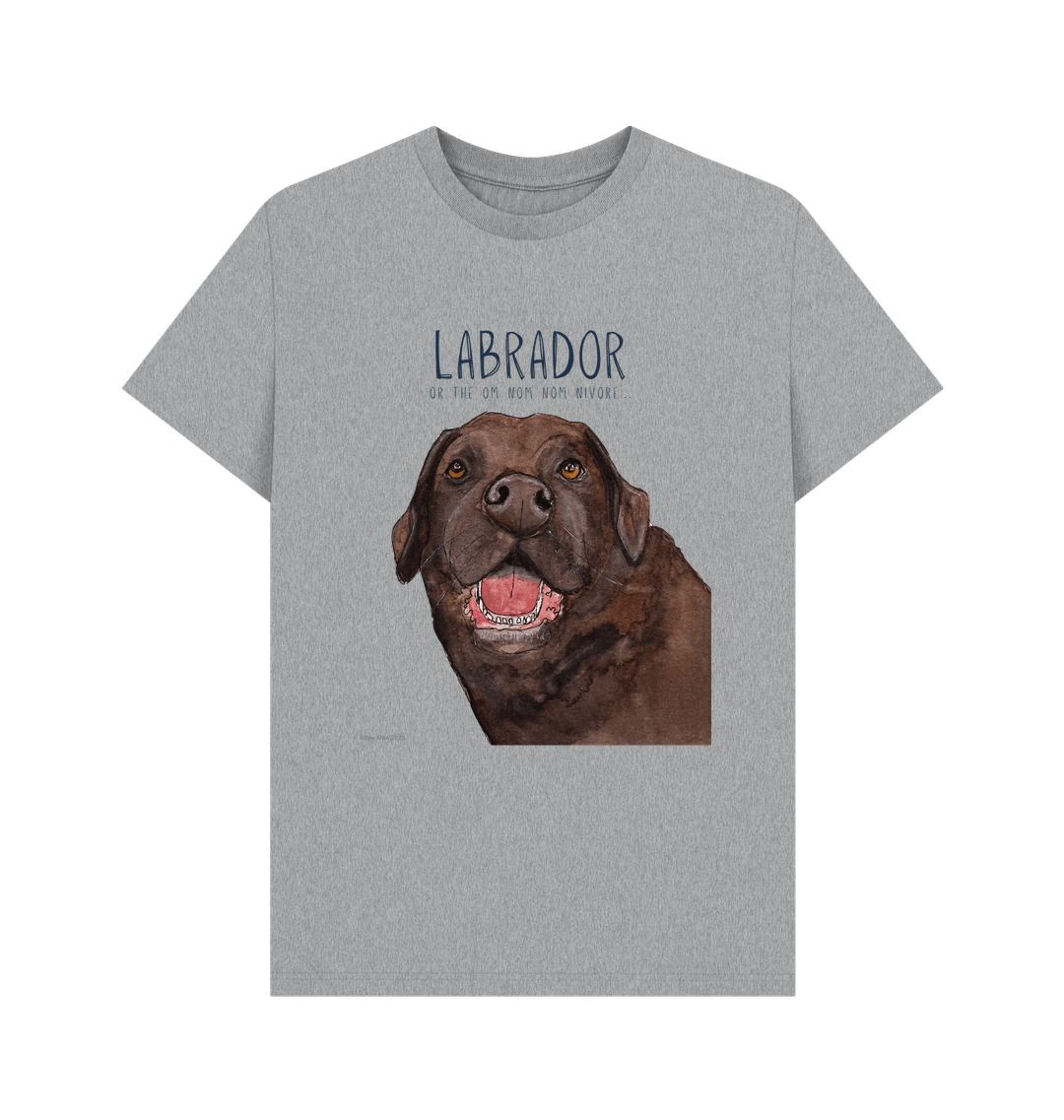 Snack Goals & Tail Wags: The Chocolate Labrador Men’s Tee