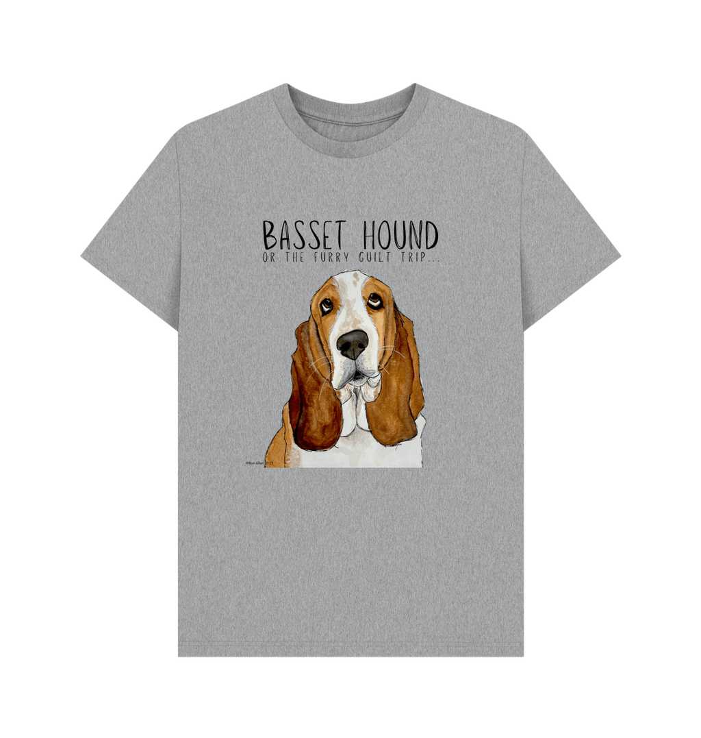 Basset Hound Men’s T-Shirt: The Ultimate Guilt Trip in Style!