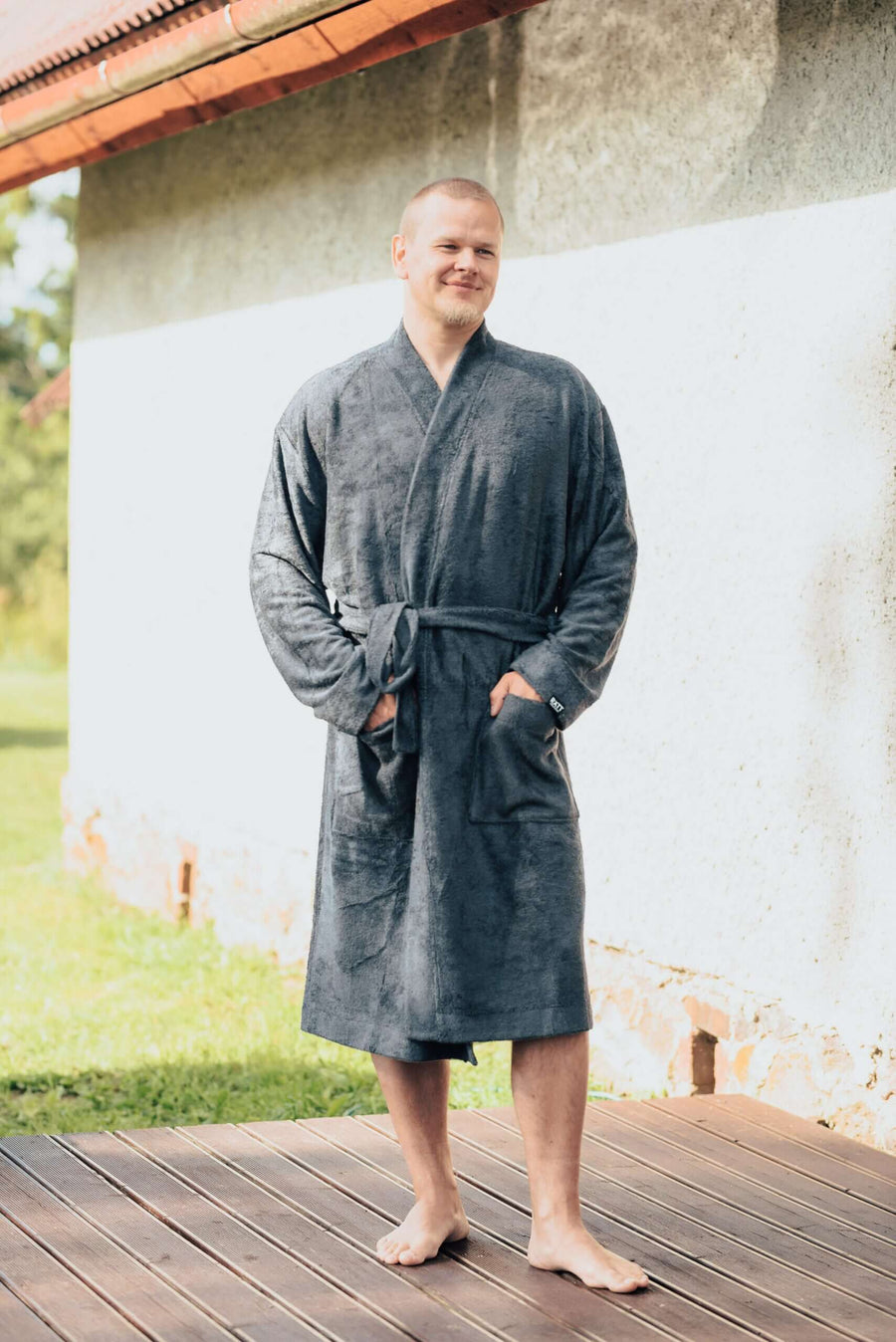 Luxurious Bamboo Terry Robe – Classic, Soft & Eco-Friendly by RÄTT at brixbailey.com