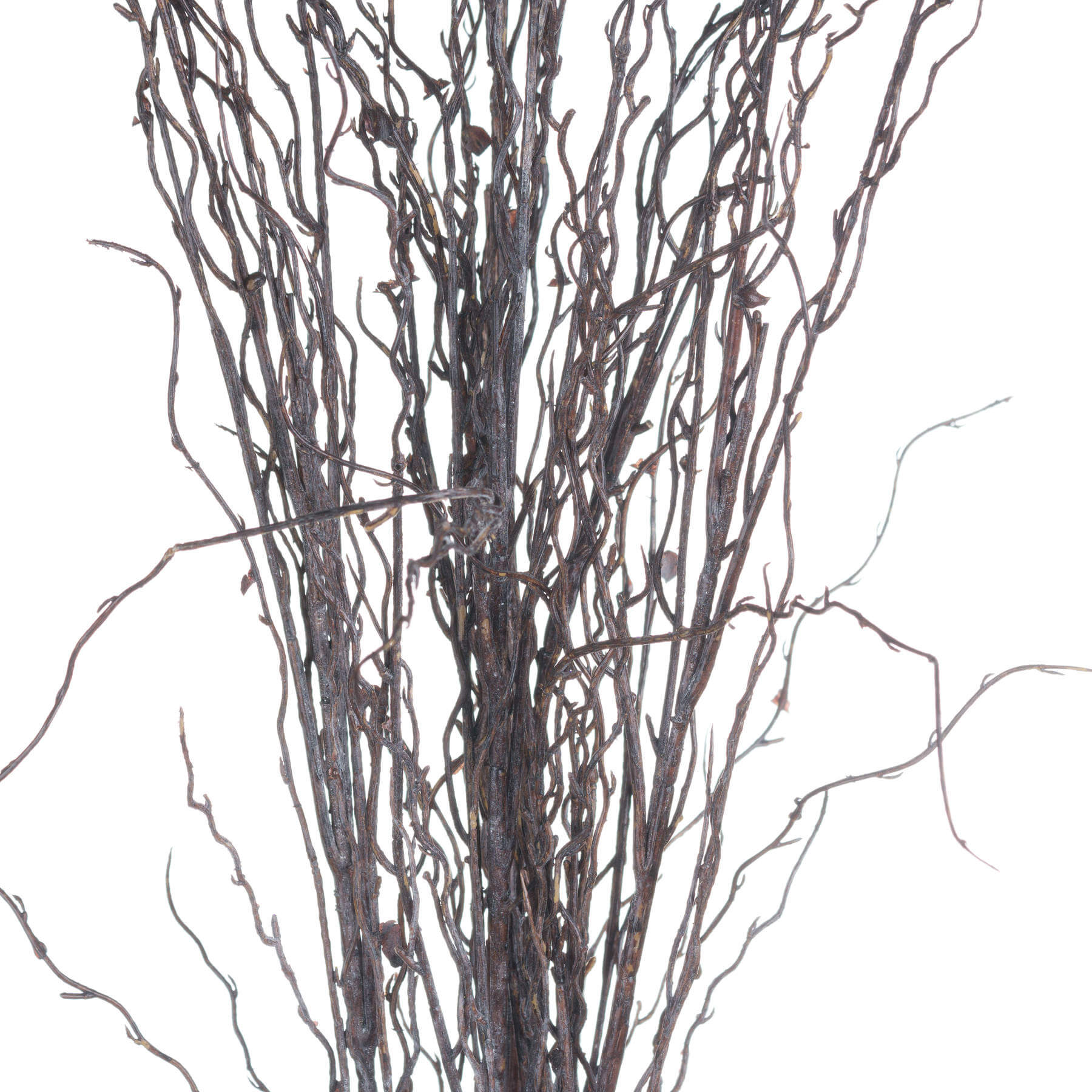 Lifelike brown botanical branch spray, 130cm tall, hyper-realistic plastic foliage for elegant home decor by Sostter at brixbailey.com