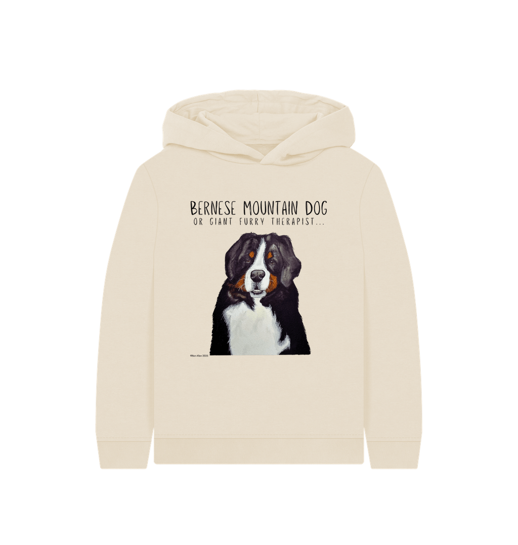Bernese Mountain Dog Child's Hoodie – Cozy Up with a Giant Furry Therapist!