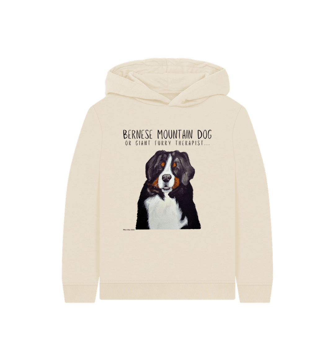 Bernese Mountain Dog Child's Hoodie – Cozy Up with a Giant Furry Therapist!