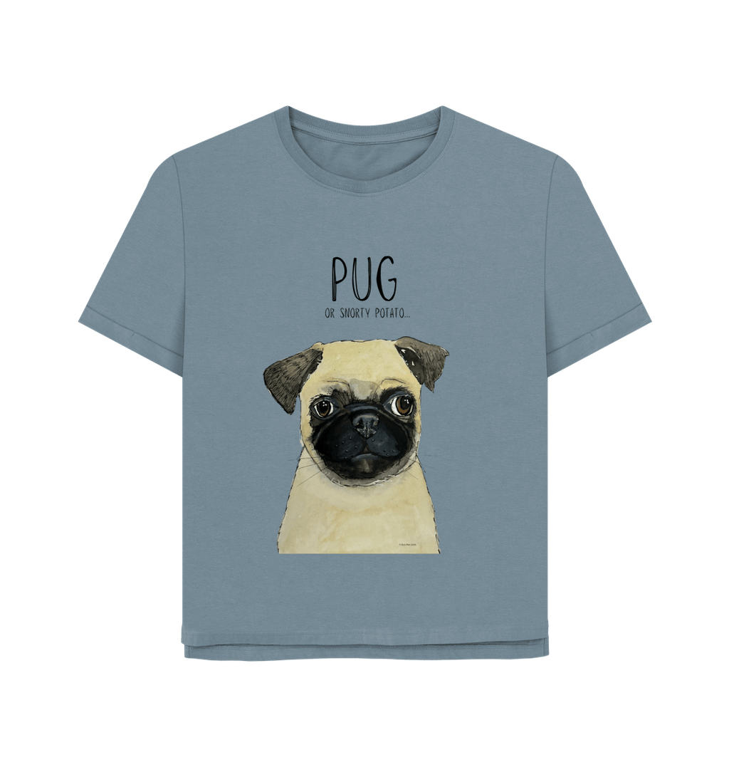 Pug Women's Relaxed Fit T Shirt