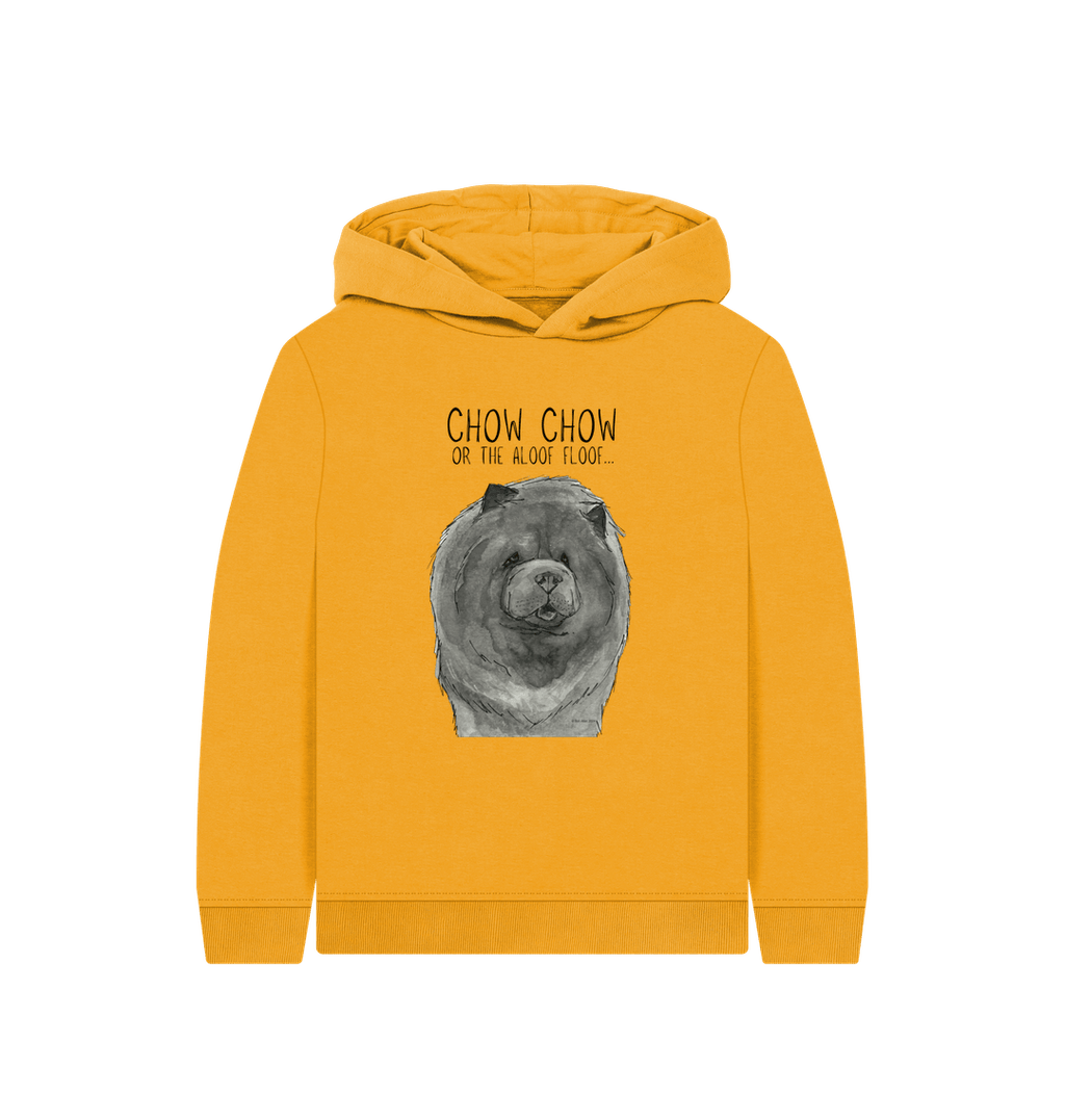 Cozy Blue Chow Chow Child's Hoodie – Perfect for Young Dog Lovers