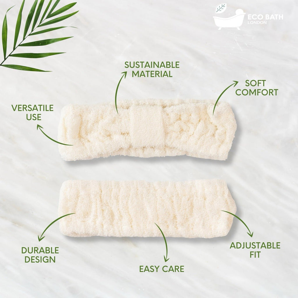Bamboo Hair Band for Face Washing and Workouts