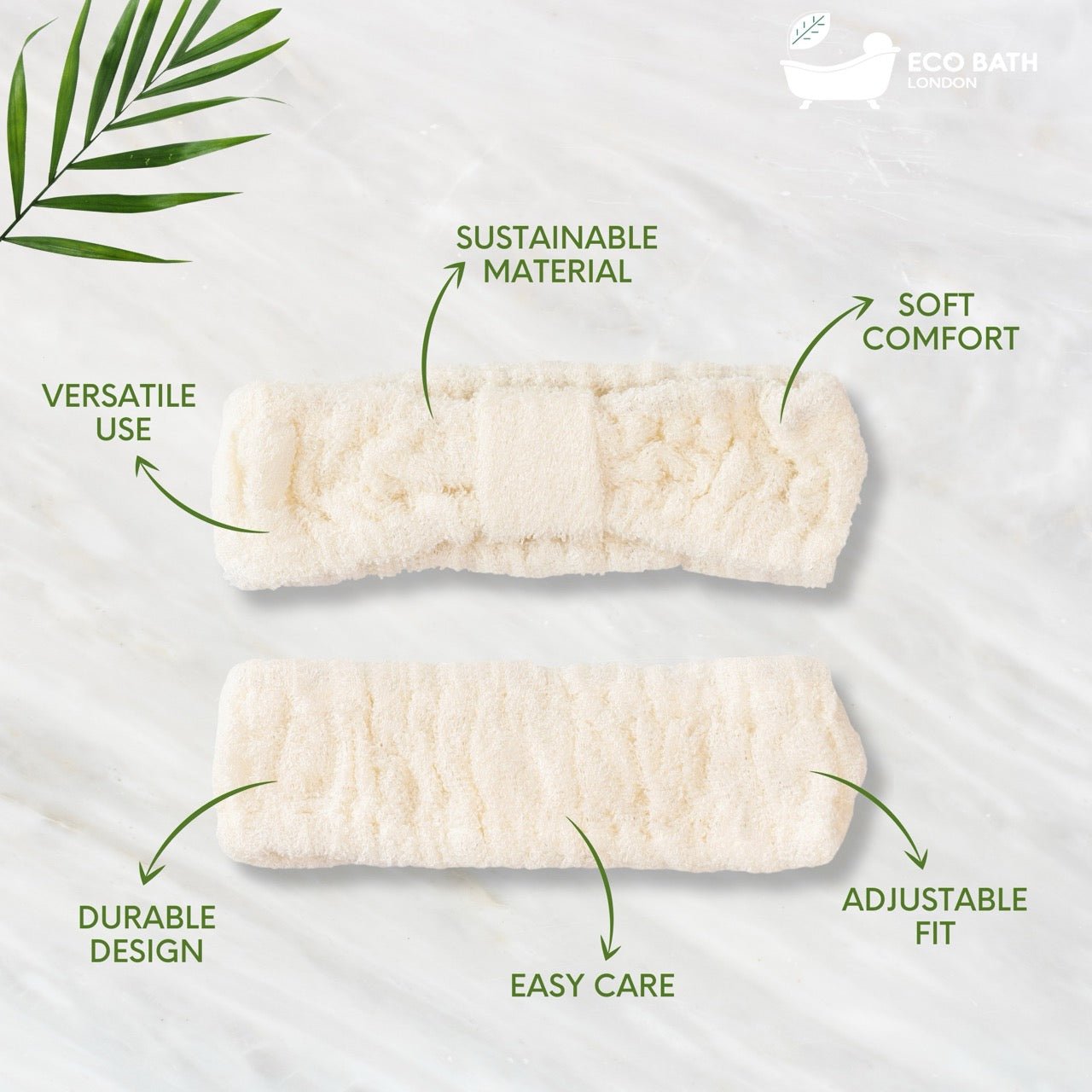 Bamboo Hair Band for Face Washing and Workouts