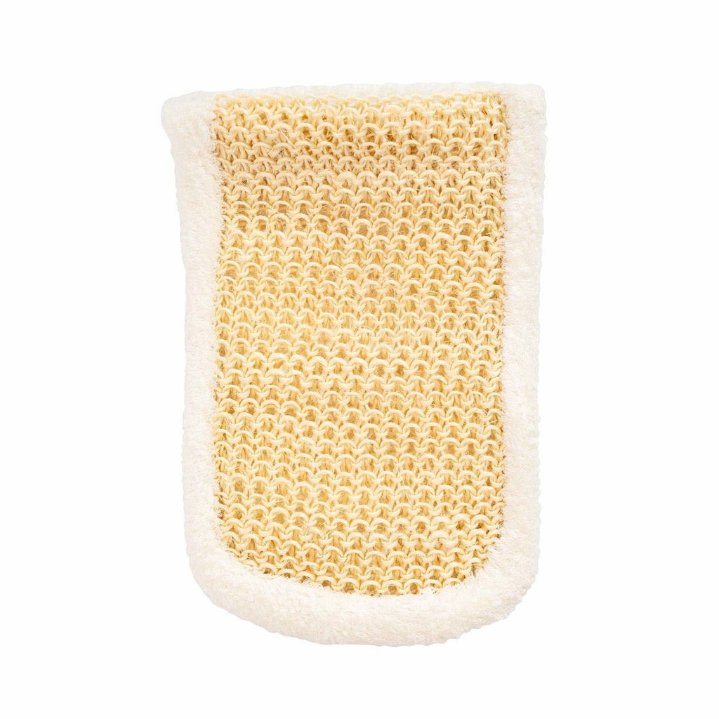 Bamboo and Cotton Massage Mitt for Body Exfoliation