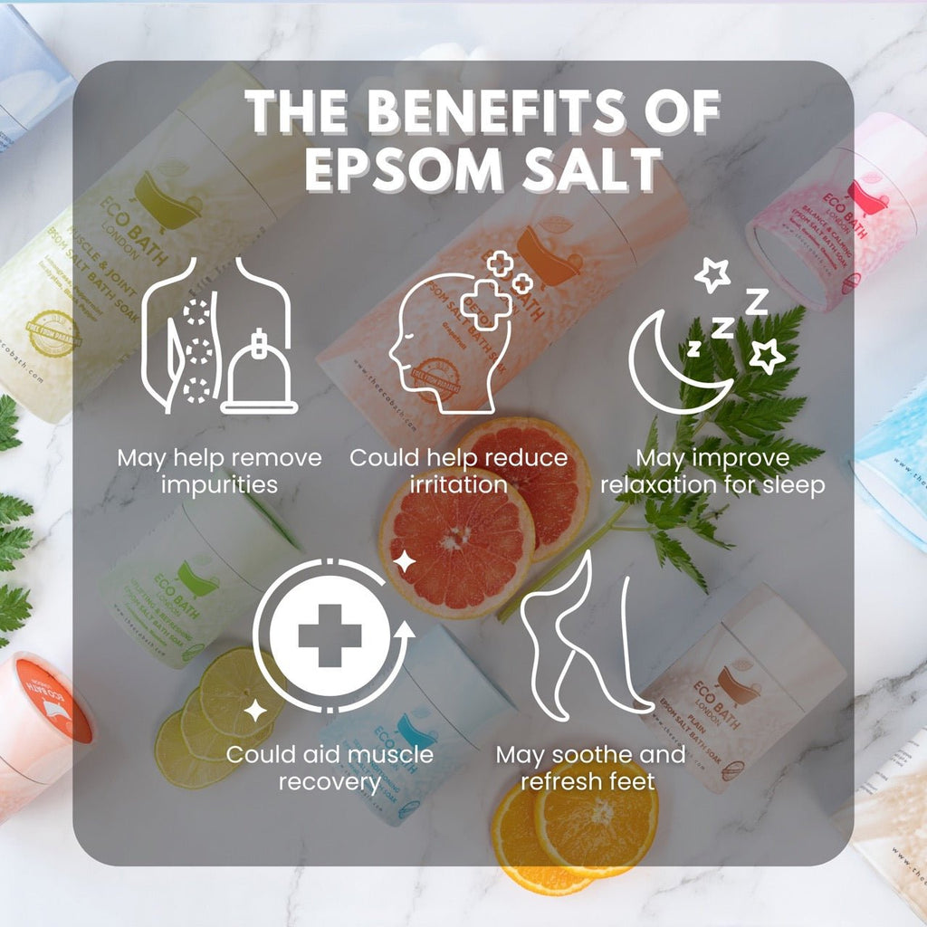 Derma Epsom Salt Bath Soak Tube