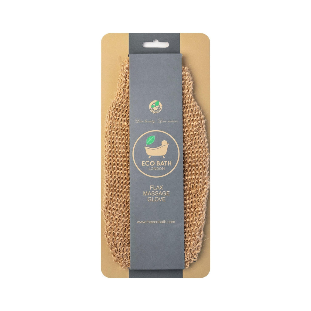 Flax Massage Glove for Gentle Circulation and Skincare