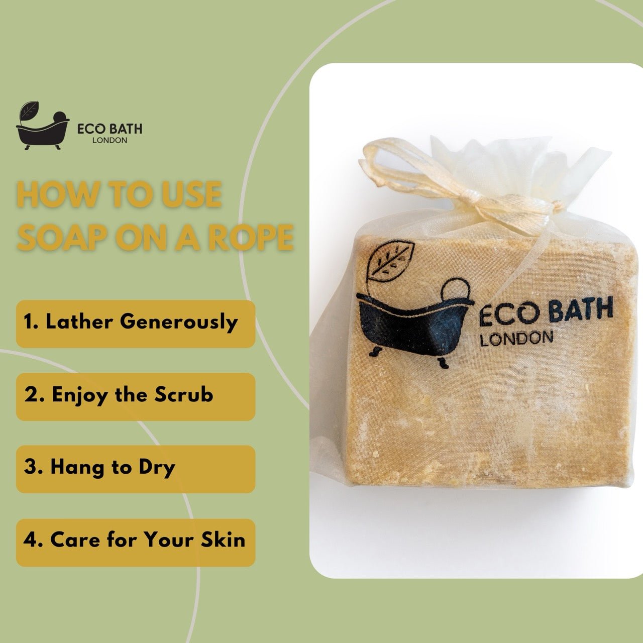 Handmade Bay and Olive Soap Bar 200g Natural Skincare