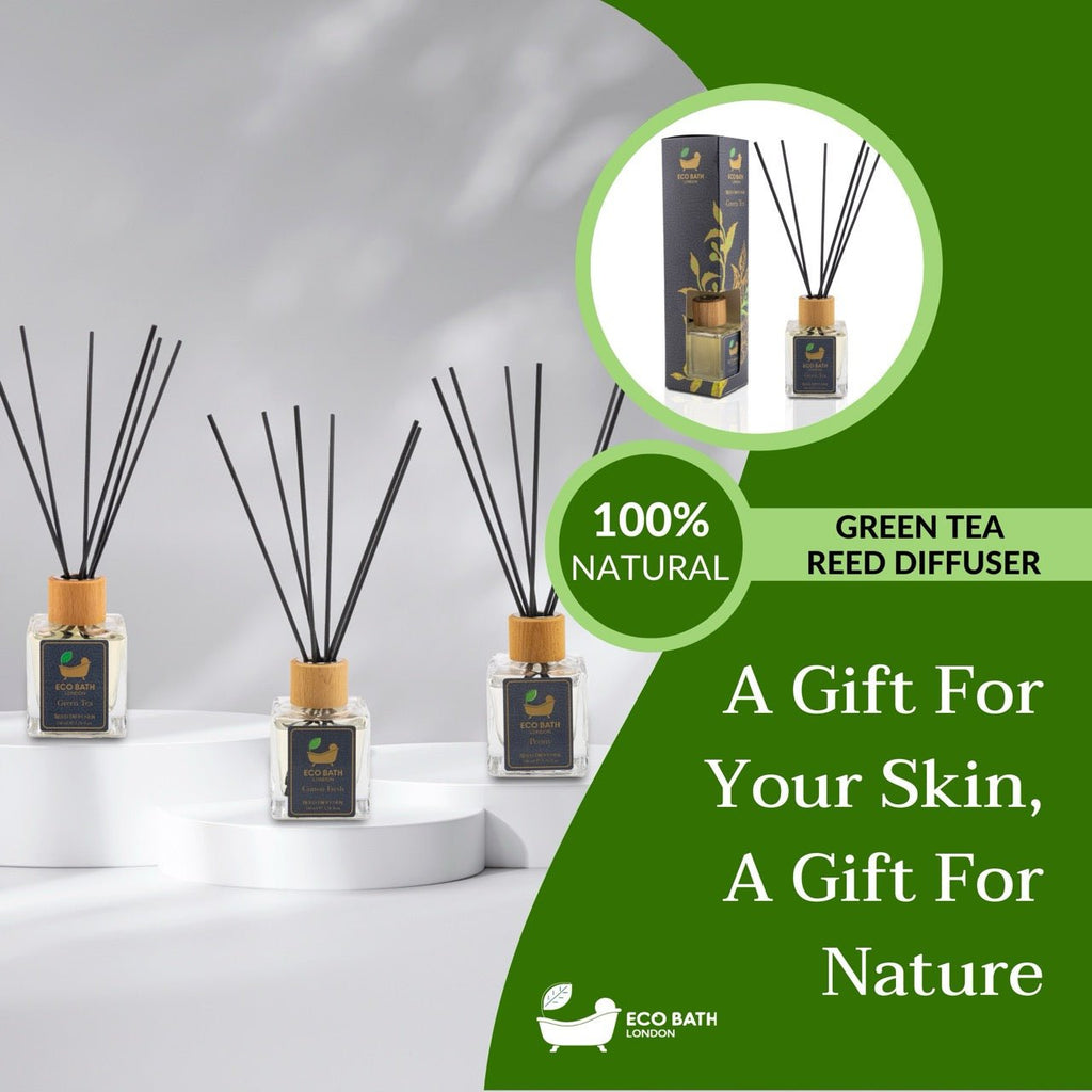 Green Tea Reed Diffuser with Bergamot 100ml
