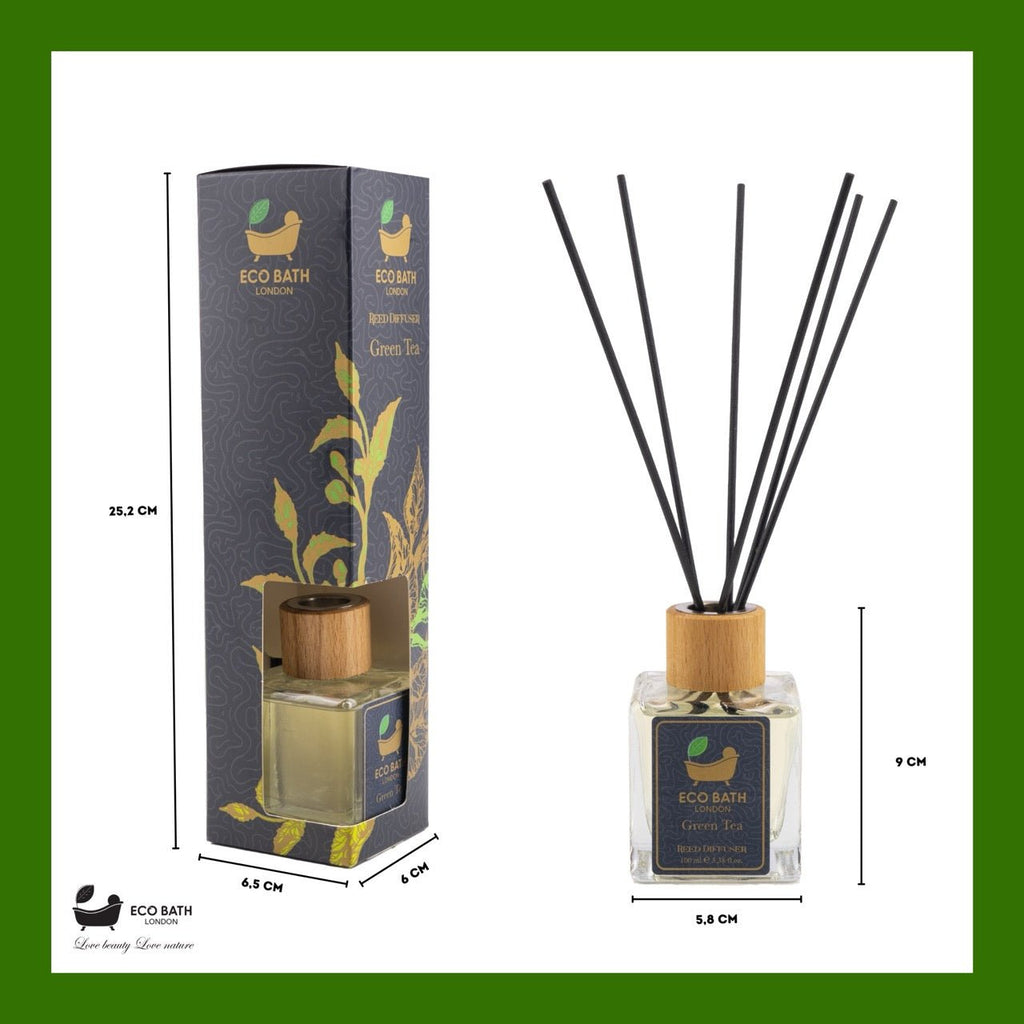 Green Tea Reed Diffuser with Bergamot 100ml