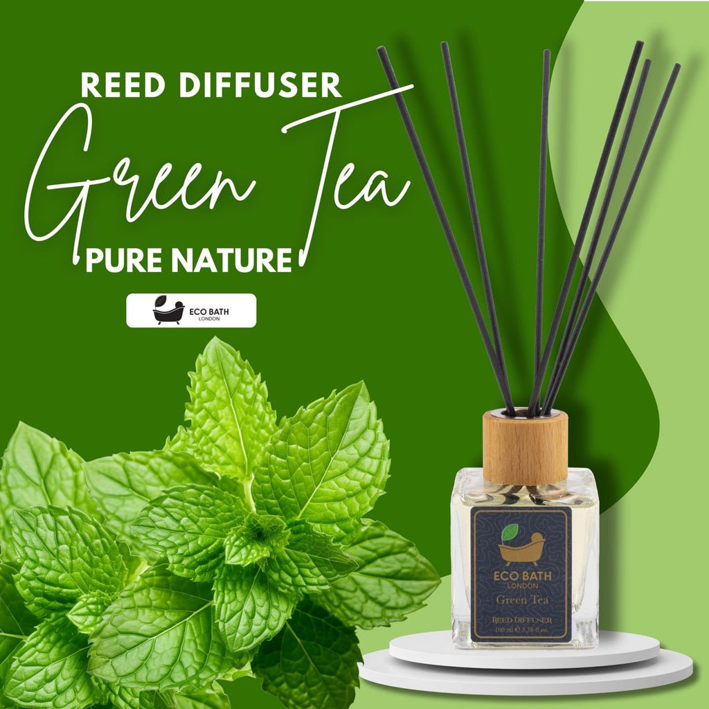 Green Tea Reed Diffuser with Bergamot 100ml